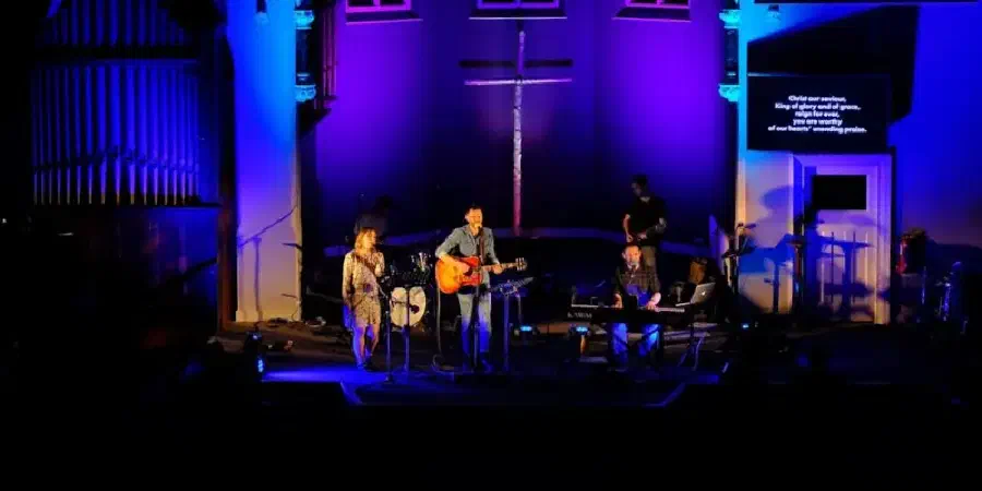 Photo of Resound Worship performing live