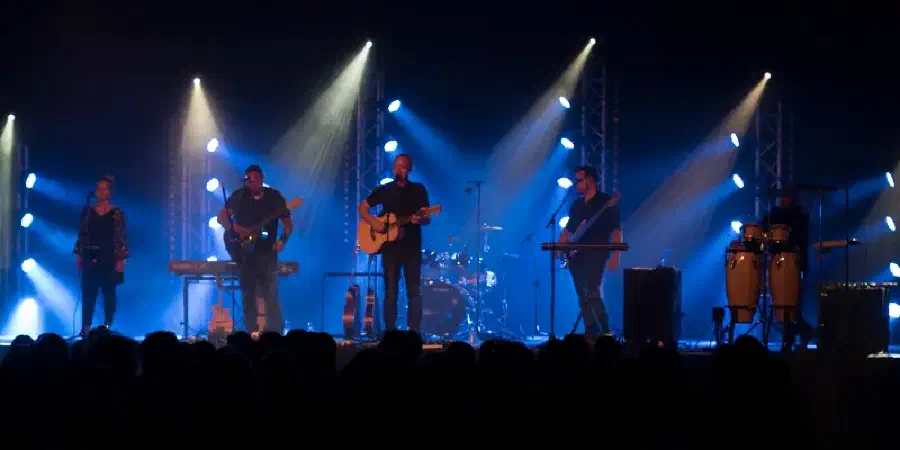 Photo of the Sons of Korah performing live